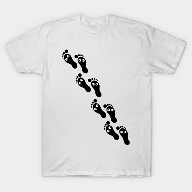 Foot care pedicure podiatrist nail salon gift T-Shirt by Johnny_Sk3tch